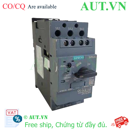 Ảnh của Bộ ngắt mạch bảo vệ động cơ SIEMENS 3RV2031-4SA15 