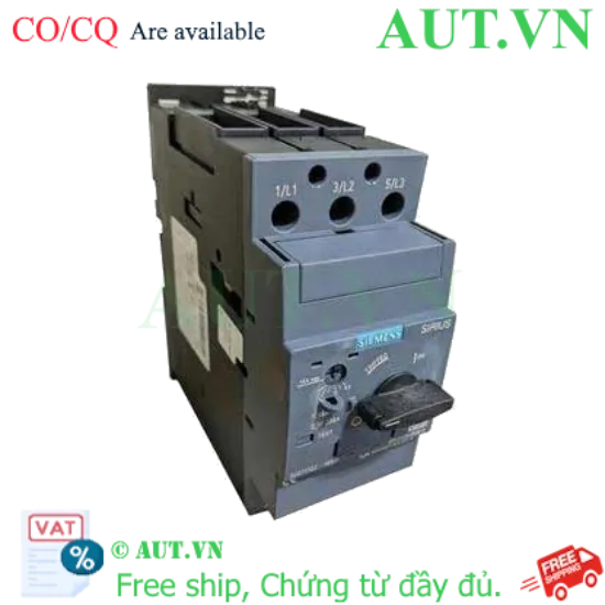 Ảnh của Bộ ngắt mạch bảo vệ động cơ SIEMENS 3RV2031-4SB10 