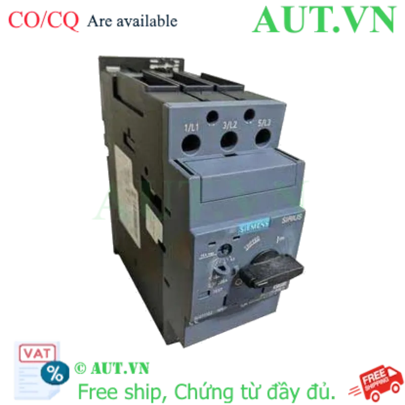 Ảnh của Bộ ngắt mạch bảo vệ động cơ SIEMENS 3RV2031-4SB10 