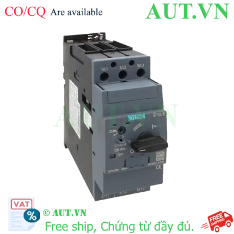 Ảnh của Bộ ngắt mạch bảo vệ động cơ SIEMENS 3RV2031-4TB10 