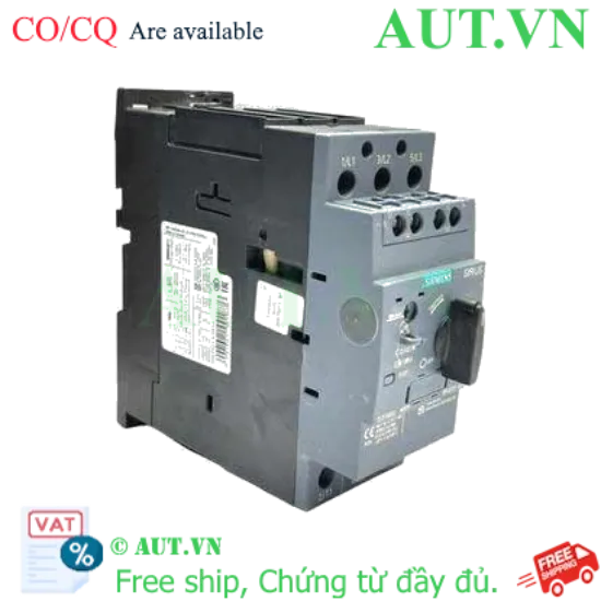 Ảnh của Bộ ngắt mạch bảo vệ động cơ SIEMENS 3RV2031-4UA15 