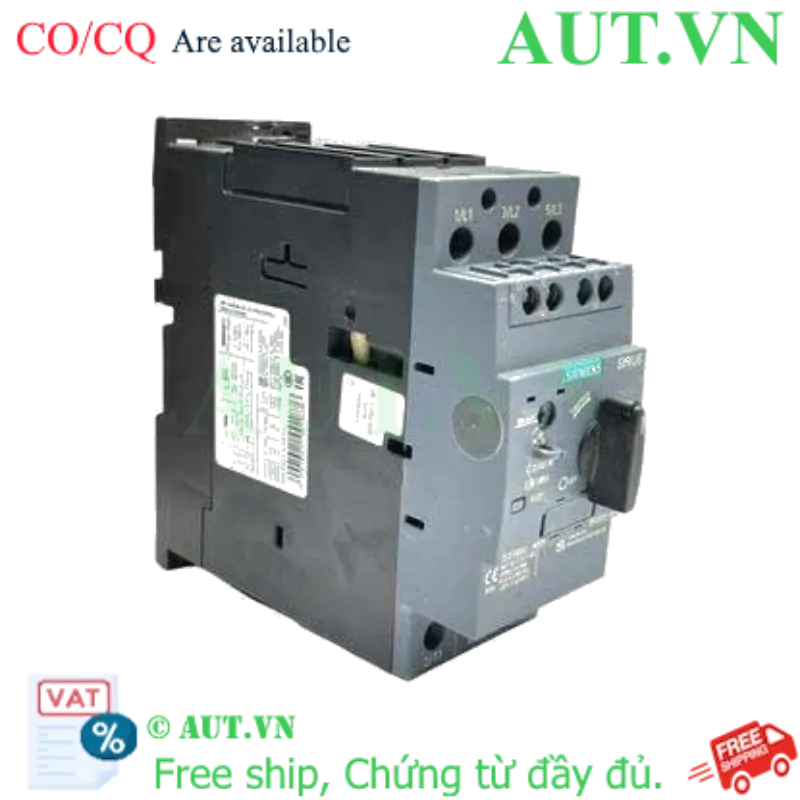 Ảnh của Bộ ngắt mạch bảo vệ động cơ SIEMENS 3RV2031-4UA15 