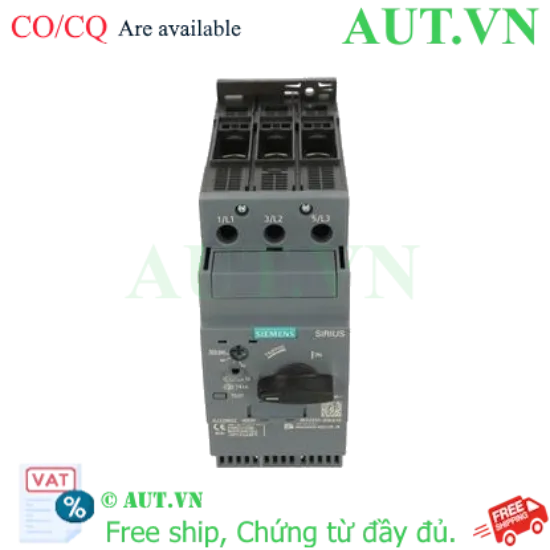 Ảnh của Bộ ngắt mạch bảo vệ động cơ SIEMENS 3RV2031-4WA10 