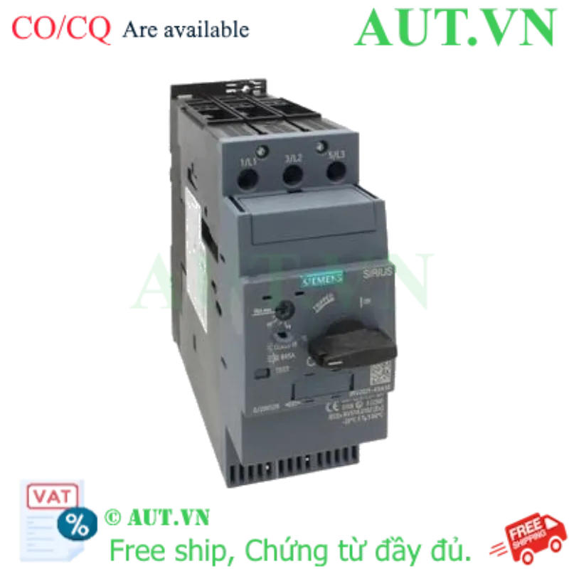 Ảnh của Bộ ngắt mạch bảo vệ động cơ SIEMENS 3RV2031-4XA10 