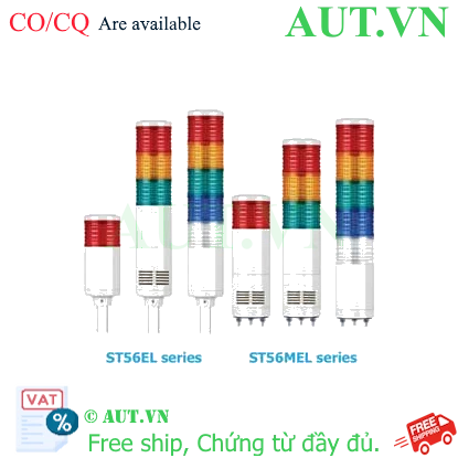 Ảnh của Đèn tháp Qlight ST56EL-BZ-3-24-RAG-LB18