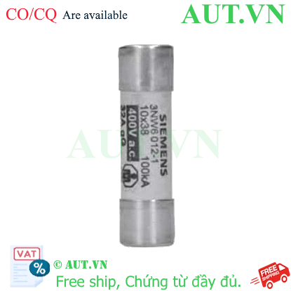 Ảnh của Cầu chì sứ hình trụ SIEMENS 3NW6012-1 