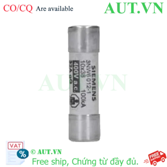 Ảnh của Cầu chì sứ hình trụ SIEMENS 3NW6012-1 