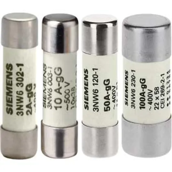 Ảnh của Cầu chì sứ hình trụ SIEMENS 3NW6304-1 