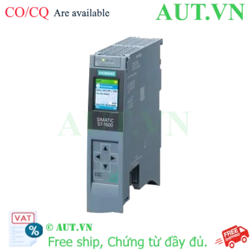 Ảnh của CPU SIMATIC S7-1500TF bộ nhớ chương trình 450KB SIEMENS 6ES7511-1UL03-0AB0 