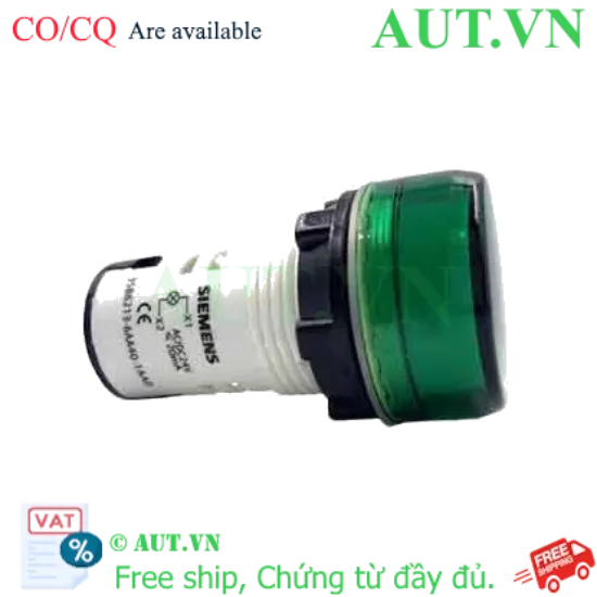 Ảnh của Đèn báo nhỏ gọn SIEMENS 3SB6213-6AA40-1AA0 