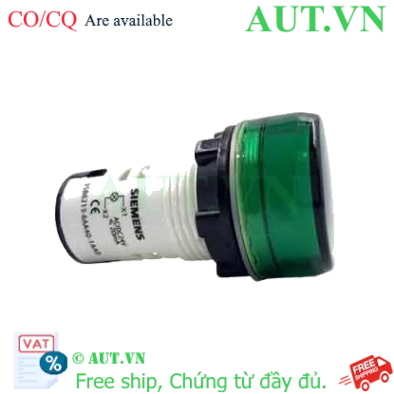 Ảnh của Đèn báo nhỏ gọn SIEMENS 3SB6213-6AA40-1AA0 