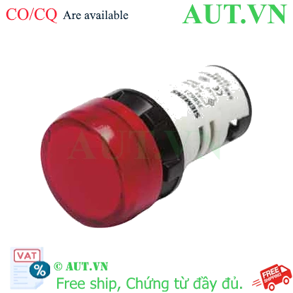 Ảnh của Đèn báo nhỏ gọn SIEMENS 3SB6216-6AA20-1AA0 