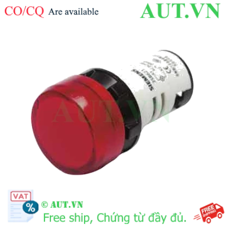 Ảnh của Đèn báo nhỏ gọn SIEMENS 3SB6216-6AA20-1AA0 