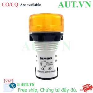 Ảnh của Đèn báo nhỏ gọn SIEMENS 3SB6216-6AA30-1AA0 
