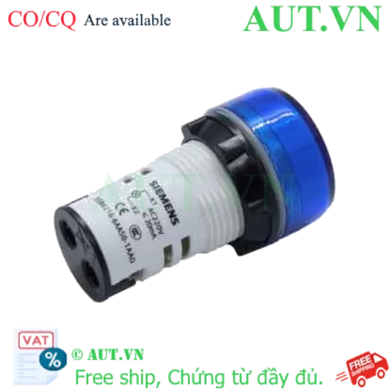 Ảnh của Đèn báo nhỏ gọn SIEMENS 3SB6216-6AA50-1AA0 