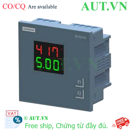 Ảnh của Đồng hồ công suất số nhiều dòng màn LED SIEMENS 7KT0110 