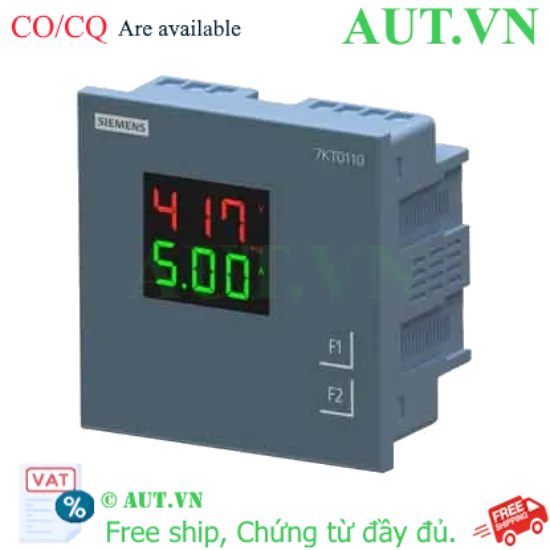 Ảnh của Đồng hồ công suất số nhiều dòng màn LED SIEMENS 7KT0110 