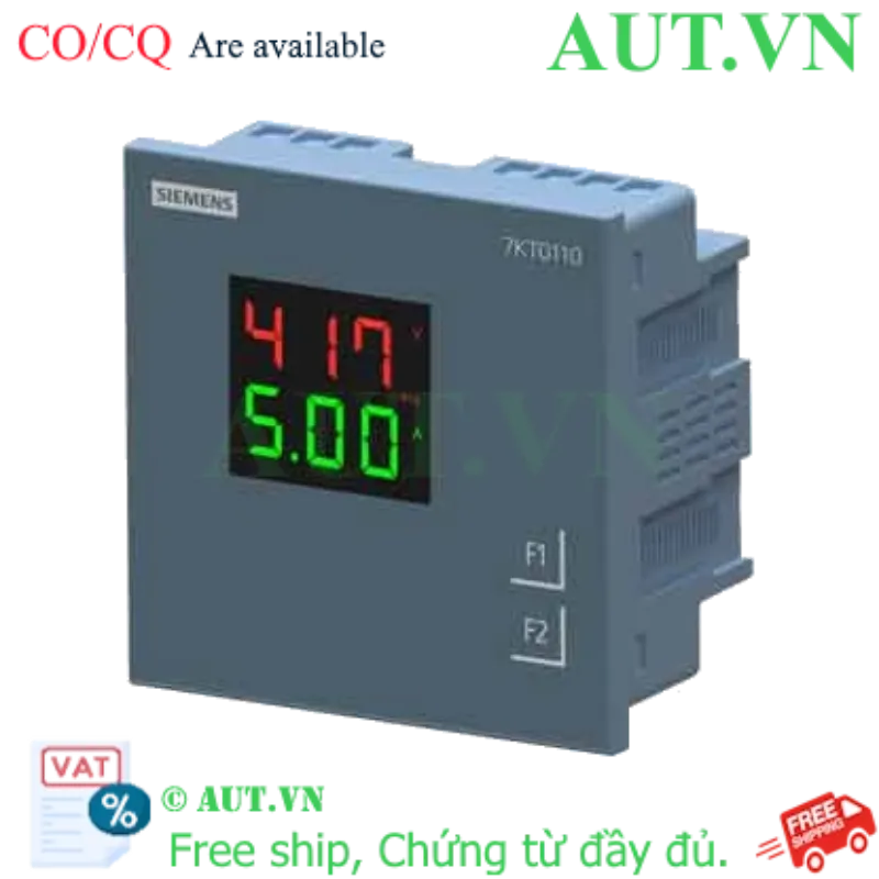 Ảnh của Đồng hồ công suất số nhiều dòng màn LED SIEMENS 7KT0110 