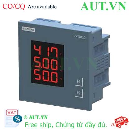 Ảnh của Đồng hồ công suất số nhiều dòng màn LED SIEMENS 7KT0120 