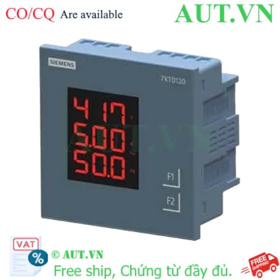 Ảnh của Đồng hồ công suất số nhiều dòng màn LED SIEMENS 7KT0120 