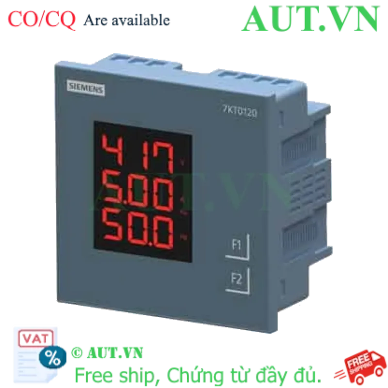 Ảnh của Đồng hồ công suất số nhiều dòng màn LED SIEMENS 7KT0120 