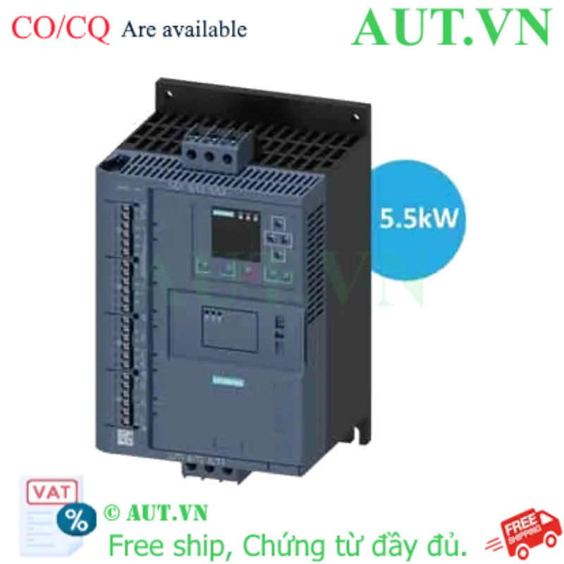 Ảnh của Khởi động mềm hiệu suất cao SIEMENS 3RW5513-1HA14 