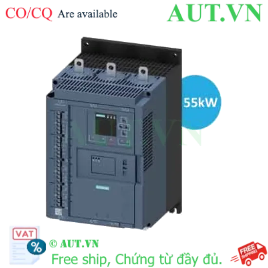 Ảnh của Khởi động mềm hiệu suất cao SIEMENS 3RW5534-6HA14 