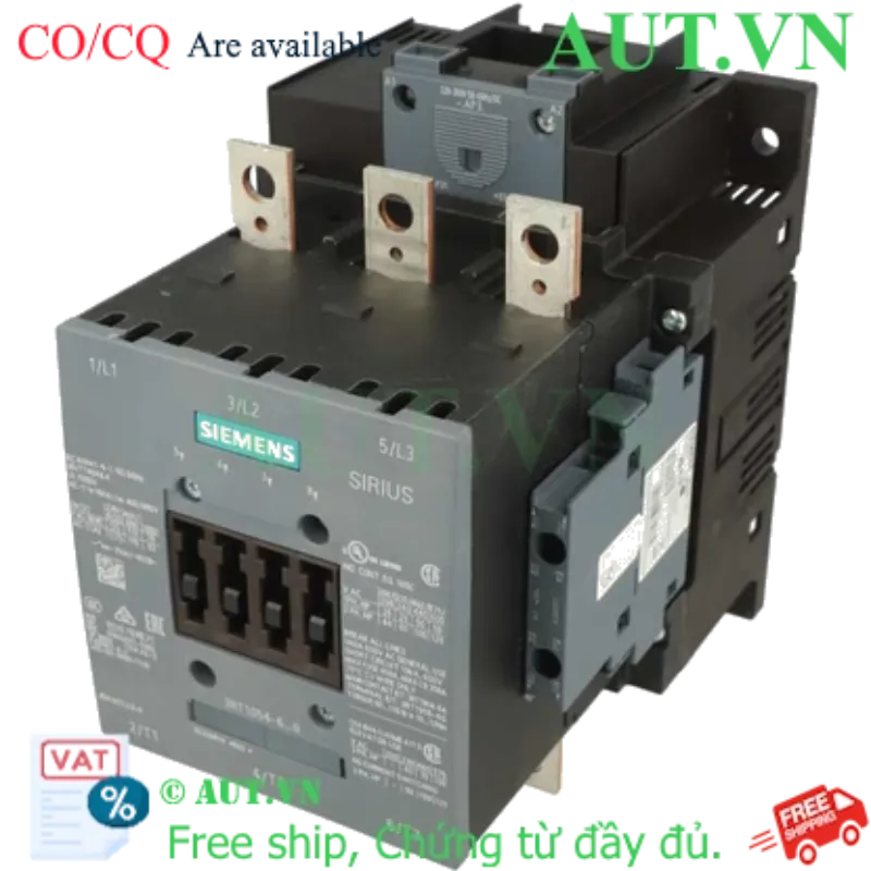 Ảnh của Khởi động từ 3P 690VAC SIEMENS 3RT1054-6AP36 