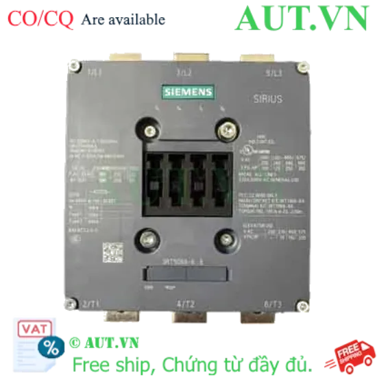 Ảnh của Khởi động từ 3P 690VAC SIEMENS 3RT5066-6AP36 