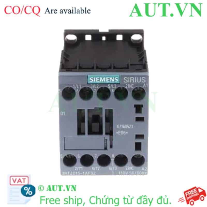 Ảnh của Khởi động từ SIRIUS, 3 pha lên tới 250kW SIEMENS 3RT2015-1AF02 