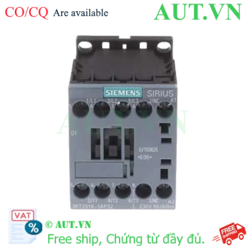 Ảnh của Khởi động từ SIRIUS, 3 pha lên tới 250kW SIEMENS 3RT2016-1AP02 