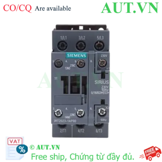 Ảnh của Khởi động từ SIRIUS, 3 pha lên tới 250kW SIEMENS 3RT2023-1AP00 