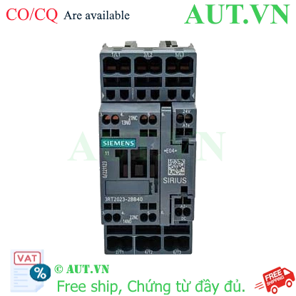 Ảnh của Khởi động từ SIRIUS, 3 pha lên tới 250kW SIEMENS 3RT2023-2BB40 