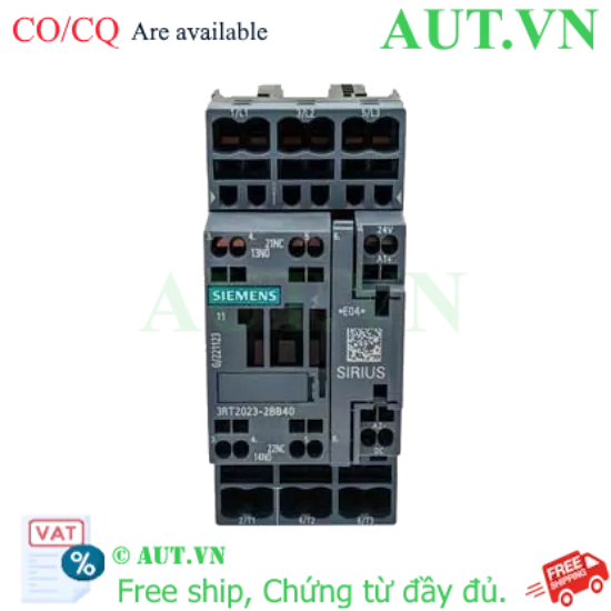 Ảnh của Khởi động từ SIRIUS, 3 pha lên tới 250kW SIEMENS 3RT2023-2BB40 