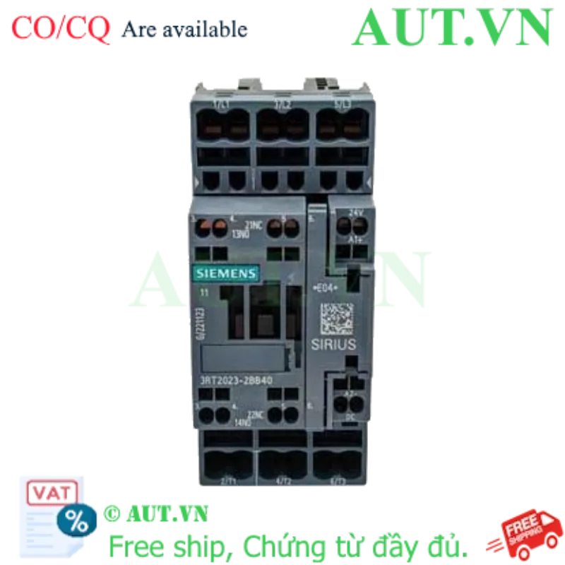 Ảnh của Khởi động từ SIRIUS, 3 pha lên tới 250kW SIEMENS 3RT2023-2BB40 