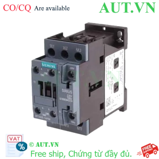 Ảnh của Khởi động từ SIRIUS, 3 pha lên tới 250kW SIEMENS 3RT2025-1AP00 