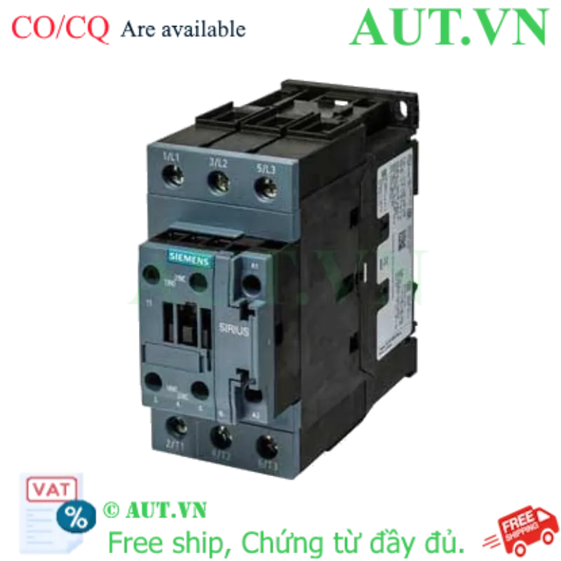 Ảnh của Khởi động từ SIRIUS, 3 pha lên tới 250kW SIEMENS 3RT2036-1AF00 