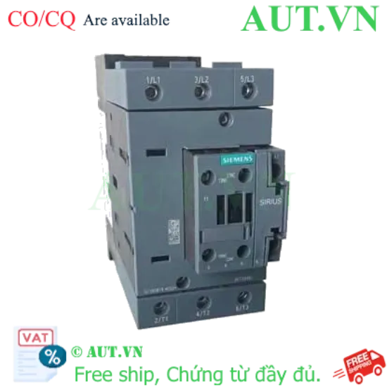 Ảnh của Khởi động từ SIRIUS, 3 pha lên tới 250kW SIEMENS 3RT2045-1AP04 