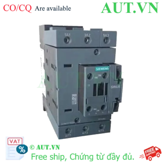 Ảnh của Khởi động từ SIRIUS, 3 pha lên tới 250kW SIEMENS 3RT2046-1AF00 