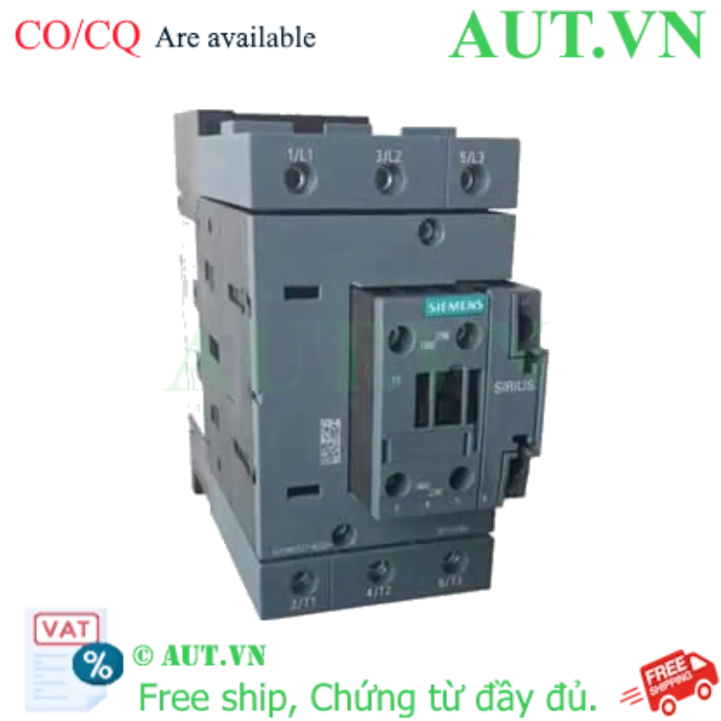 Ảnh của Khởi động từ SIRIUS, 3 pha lên tới 250kW SIEMENS 3RT2046-1AF00 