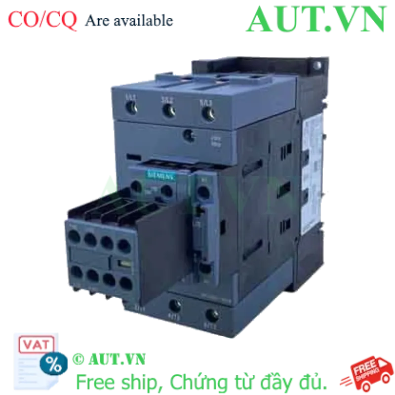 Ảnh của Khởi động từ SIRIUS, 3 pha lên tới 250kW SIEMENS 3RT2046-1AP04 