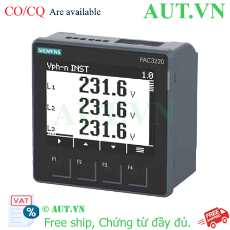 Ảnh của Thiết Bị Giám Sát Nguồn Điện Siemens 7KM3220-0BA01-1DA0 | PAC3220