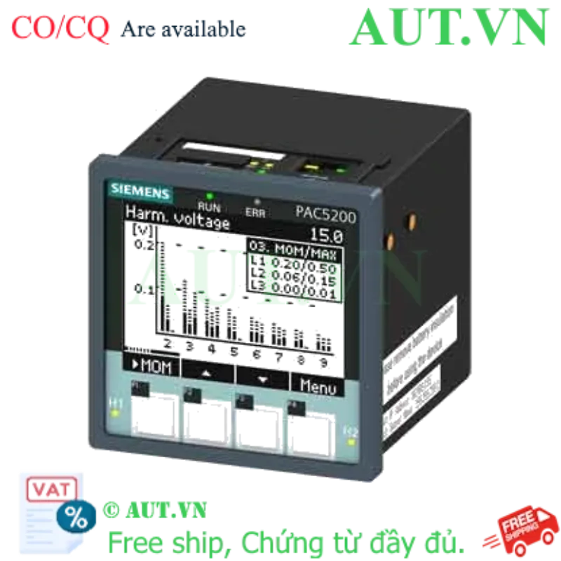 Ảnh của Màn hình giám sát nguồn điện SIEMENS 7KM5412-6BA00-1EA2 