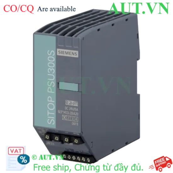 Ảnh của Mô đun nguồn 3 pha 24VDC cấp nguồn ổn định SIEMENS 6EP1434-2BA20 