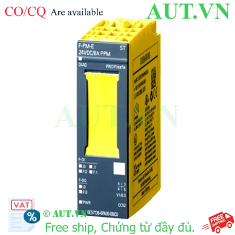 Ảnh của Mô đun vào-ra số an toàn đặc biệt SIEMENS 6ES7136-6PA00-0BC0 