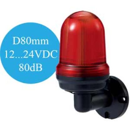 Ảnh của Đèn tín hiệu cảnh báo Qlight Q80LW-BZ-12/24-R