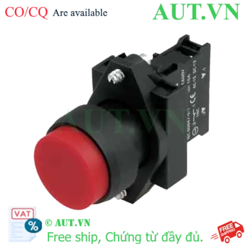 Ảnh của Nút nhấn lỗ D22mm nhấn nhả SIEMENS 3SB6110-0AB40-1BA0 