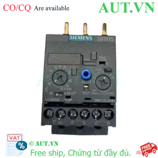 Ảnh của Rơ le bán dẫn SIEMENS 3RB3123-4VB0 