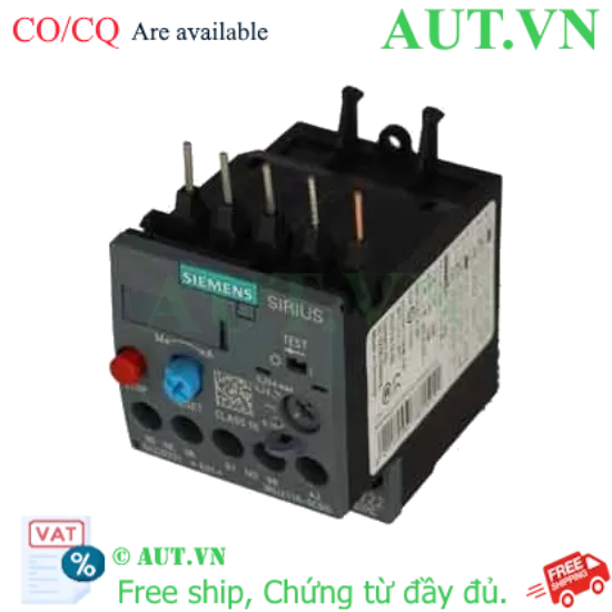 Ảnh của Rơ le nhiệt 690VAC SIEMENS 3RU2116-0CB0 