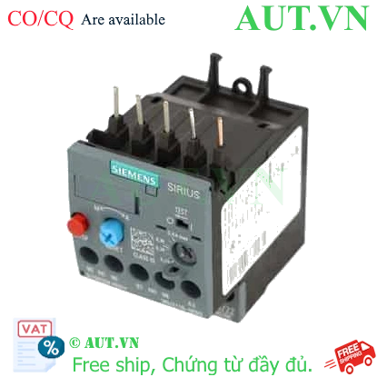 Ảnh của Rơ le nhiệt 690VAC SIEMENS 3RU2116-0EB0 